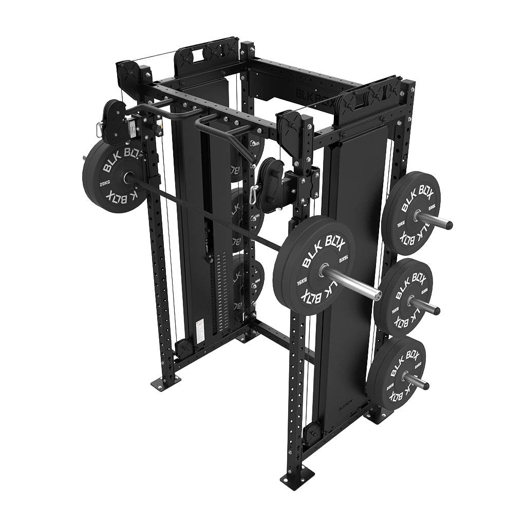 1 Series Compact Rack with Cable Columns | BLK BOX