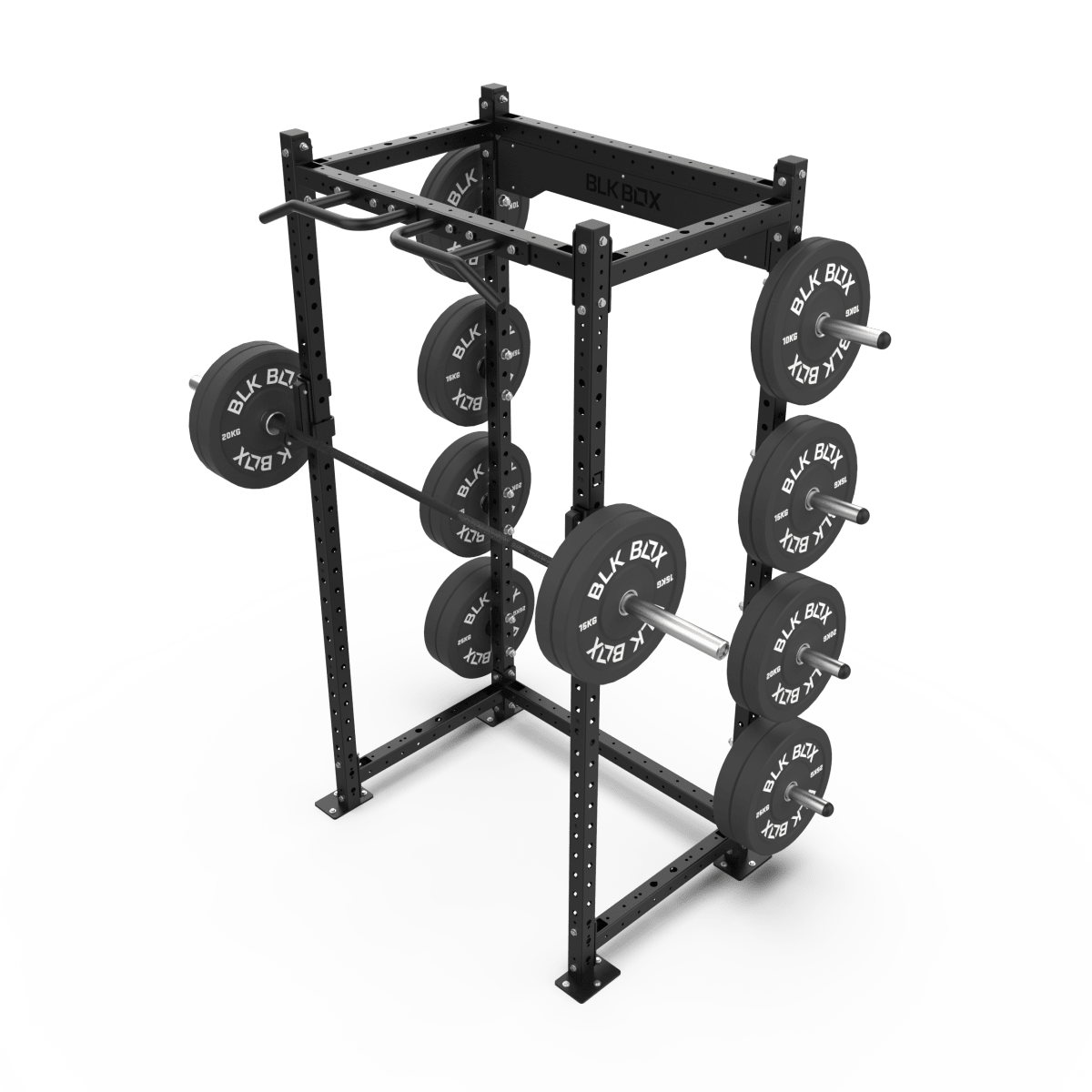 1 Series Compact Rack with Smith Machine - 2.2m | BLK BOX