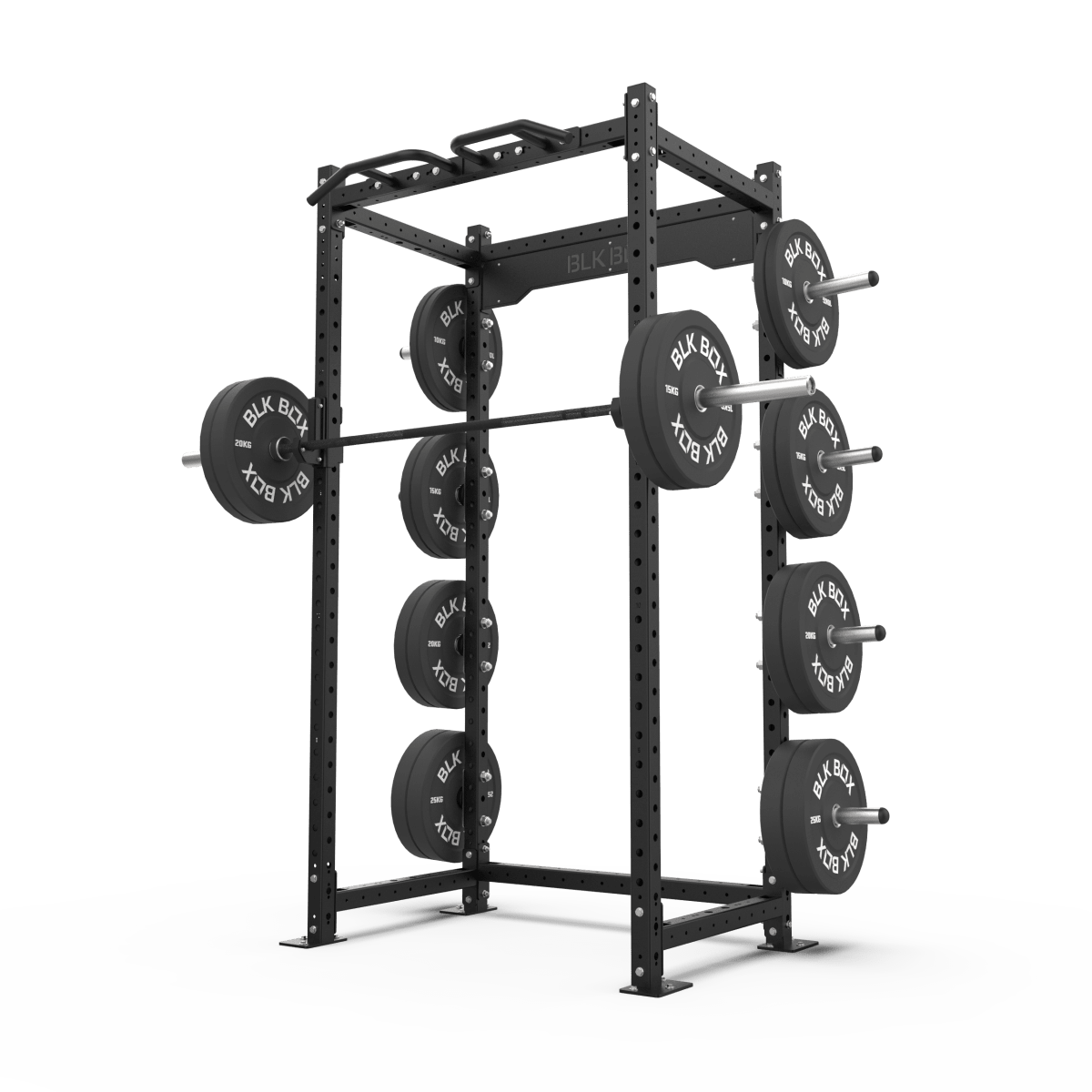 1 Series Compact Rack with Smith Machine - 2.4m | BLK BOX
