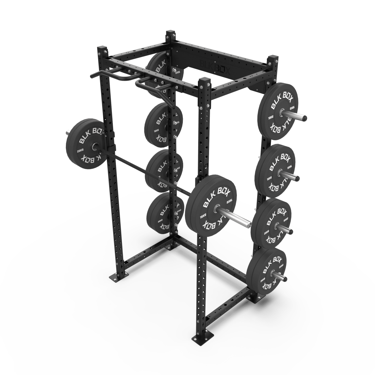 1 Series Compact Rack with Smith Machine - 2.4m | BLK BOX