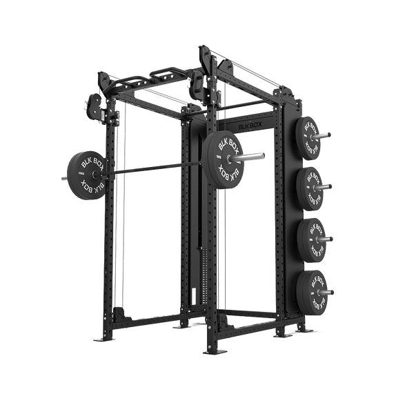 1 Series Full Rack with Cable Column | BLK BOX