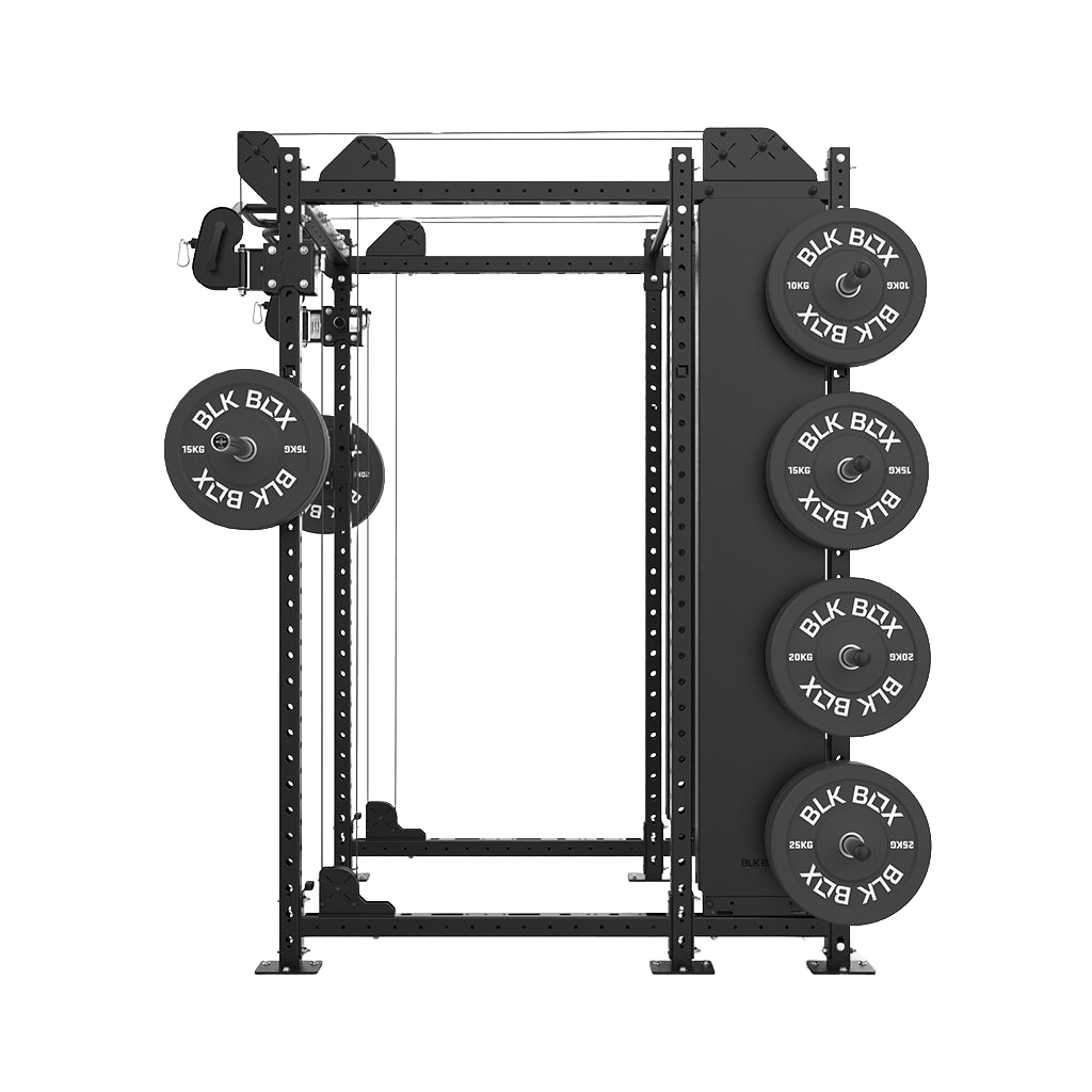 1 Series Full Rack with Cable Column | BLK BOX