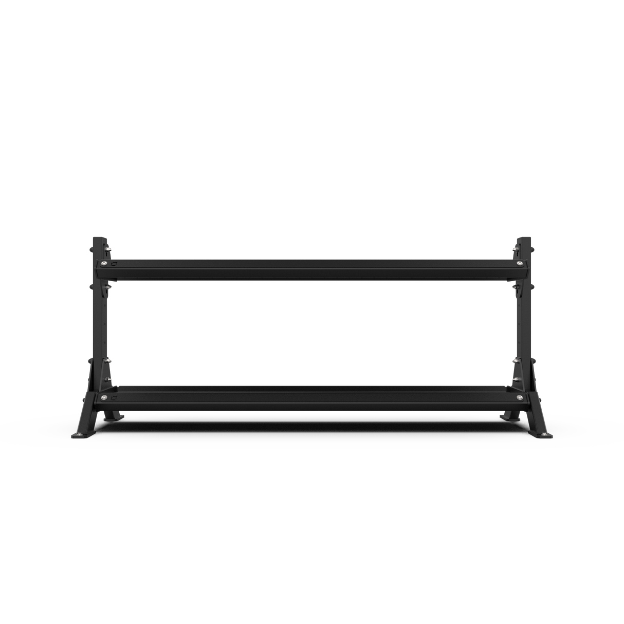 2 Tier 1.8m Kettlebell Rack with Kettlebell Set - BLK BOX