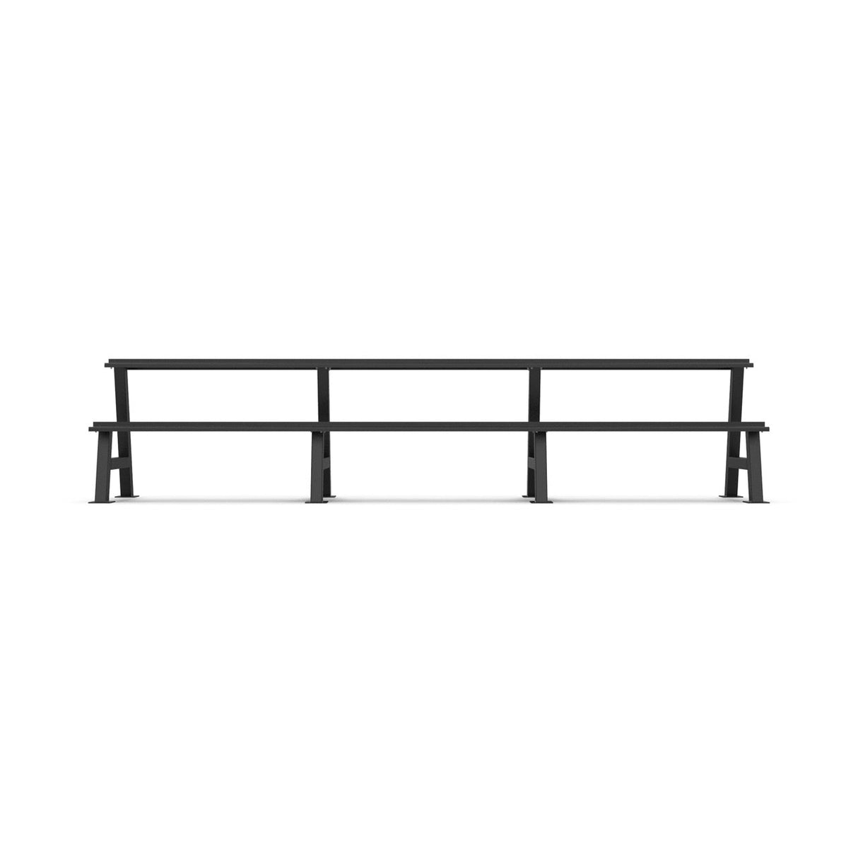 2 Tier Hex Dumbbell Rack 2.5kg - 40kg - BLK BOX