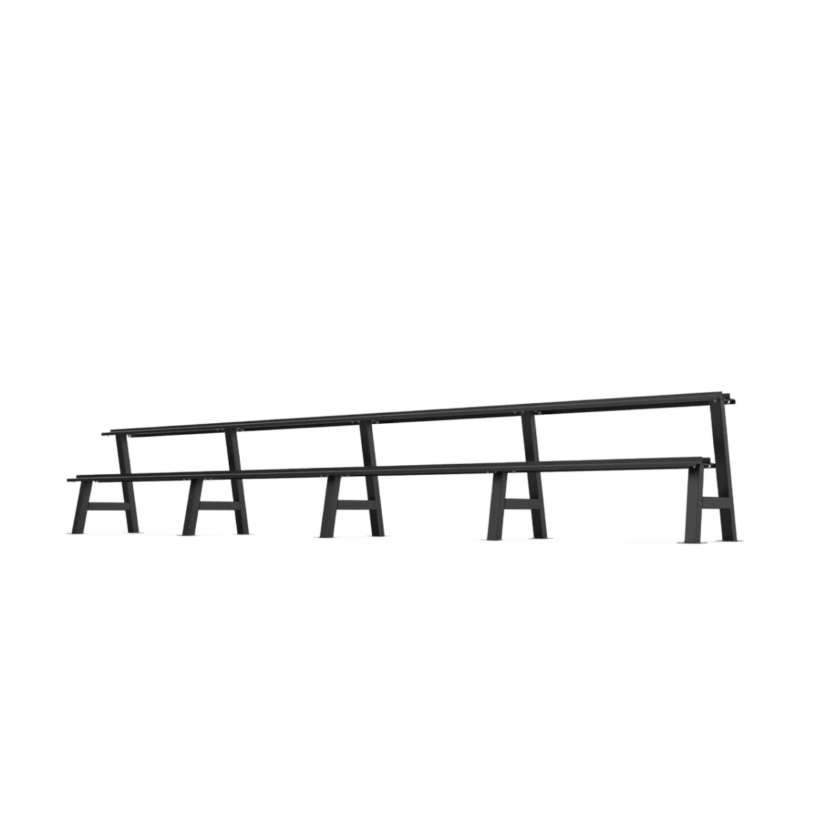2 Tier Hex Dumbbell Rack 2.5kg - 50kg | BLK BOX