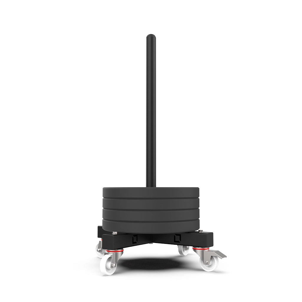 Mobile Bumper Tower-Weight Plate Storage-BLK BOX