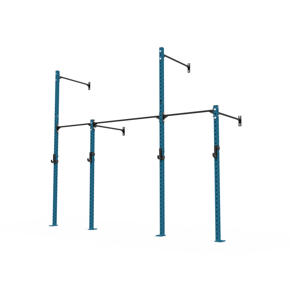 3 Series Wall Mounted High Low Rig 2 Bay | BLK BOX