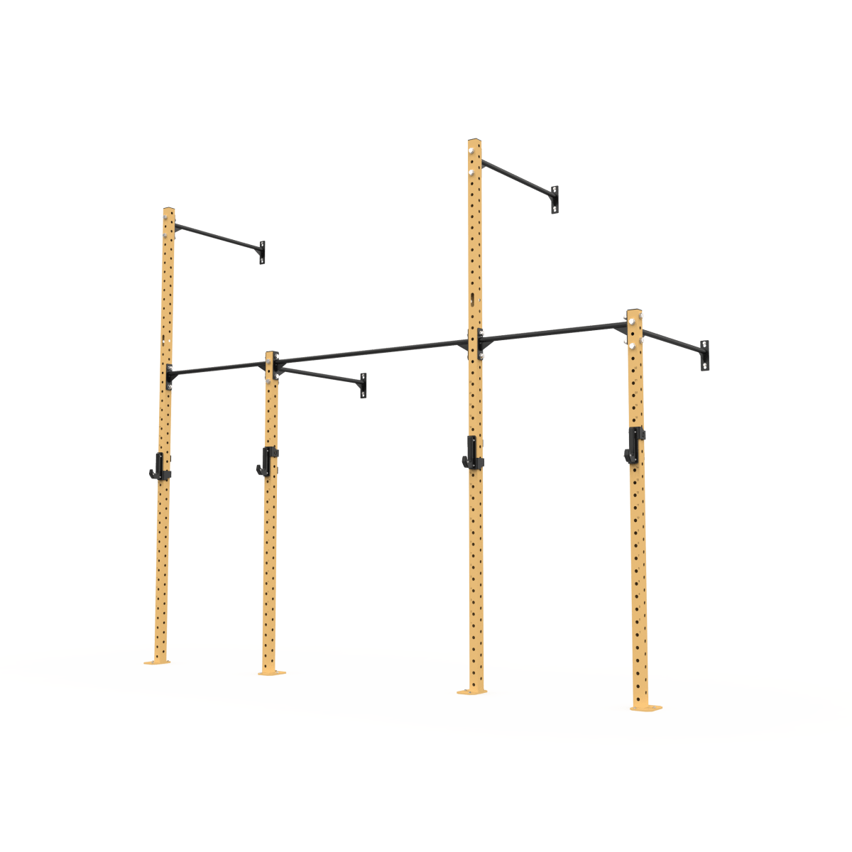 3 Series Wall Mounted High Low Rig 2 Bay | BLK BOX