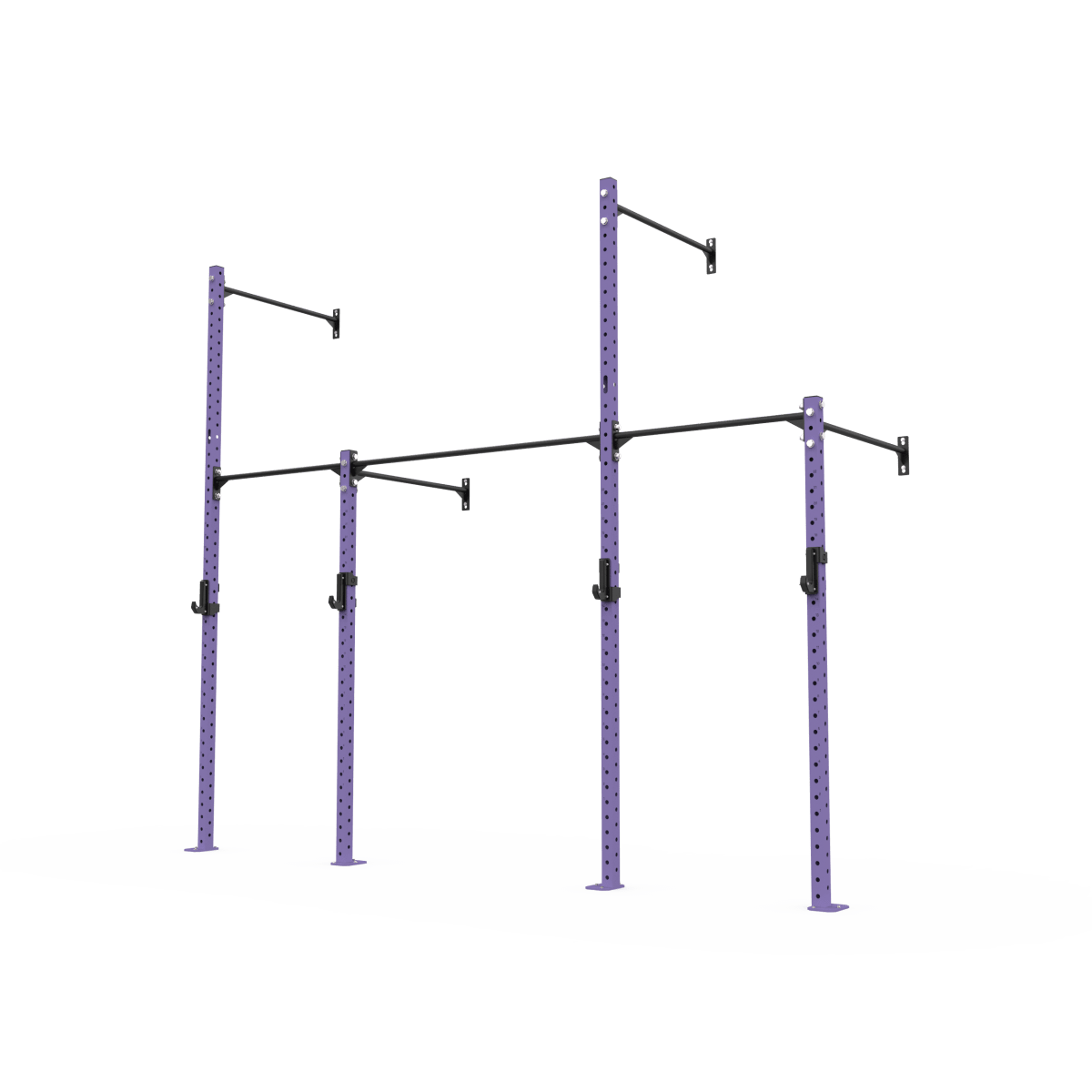 3 Series Wall Mounted High Low Rig 2 Bay | BLK BOX
