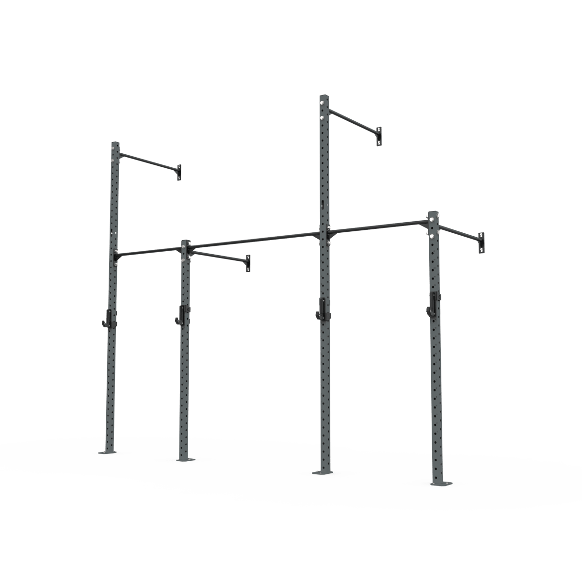 3 Series Wall Mounted High Low Rig 2 Bay | BLK BOX