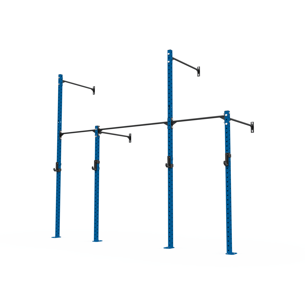 3 Series Wall Mounted High Low Rig 2 Bay | BLK BOX