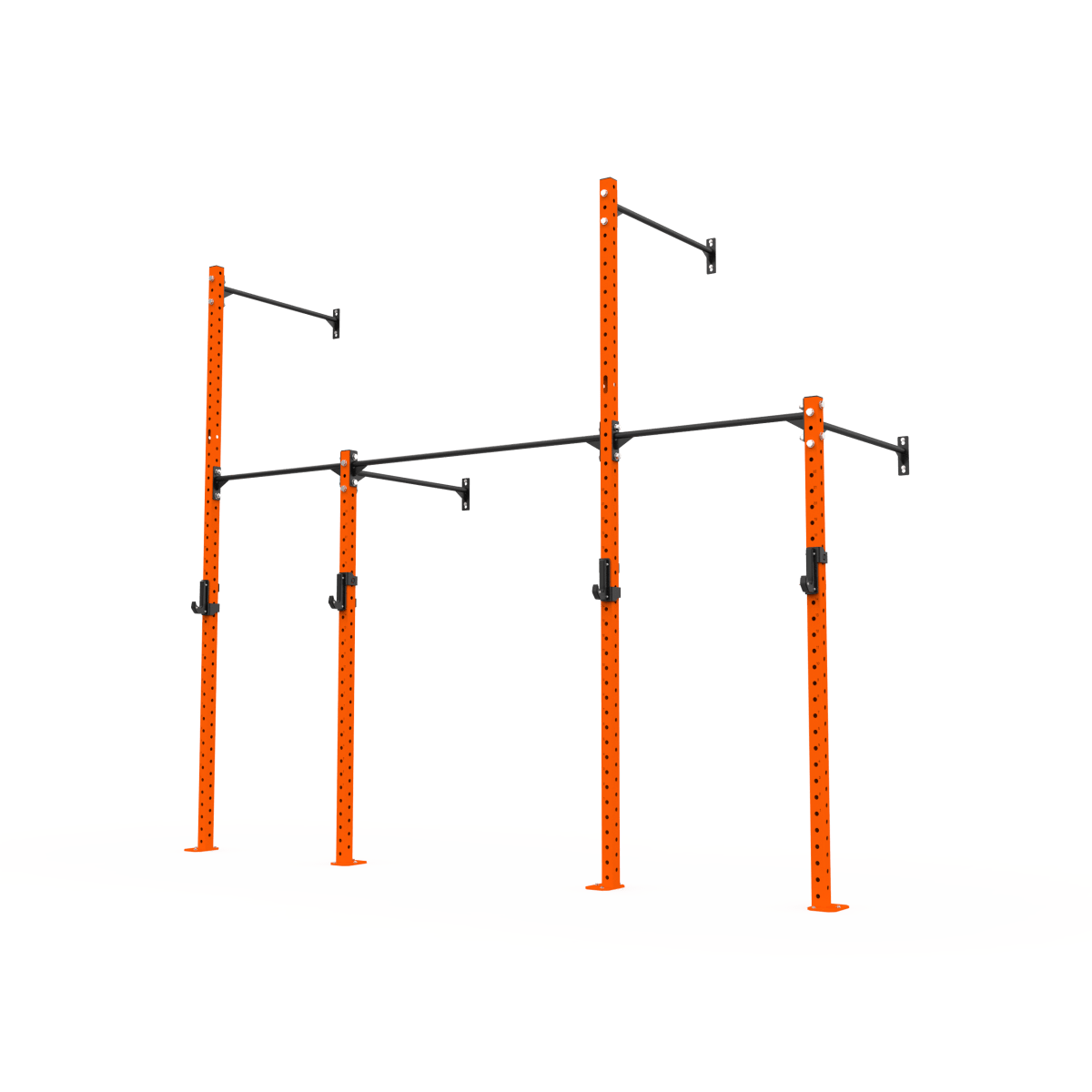 3 Series Wall Mounted High Low Rig 2 Bay | BLK BOX