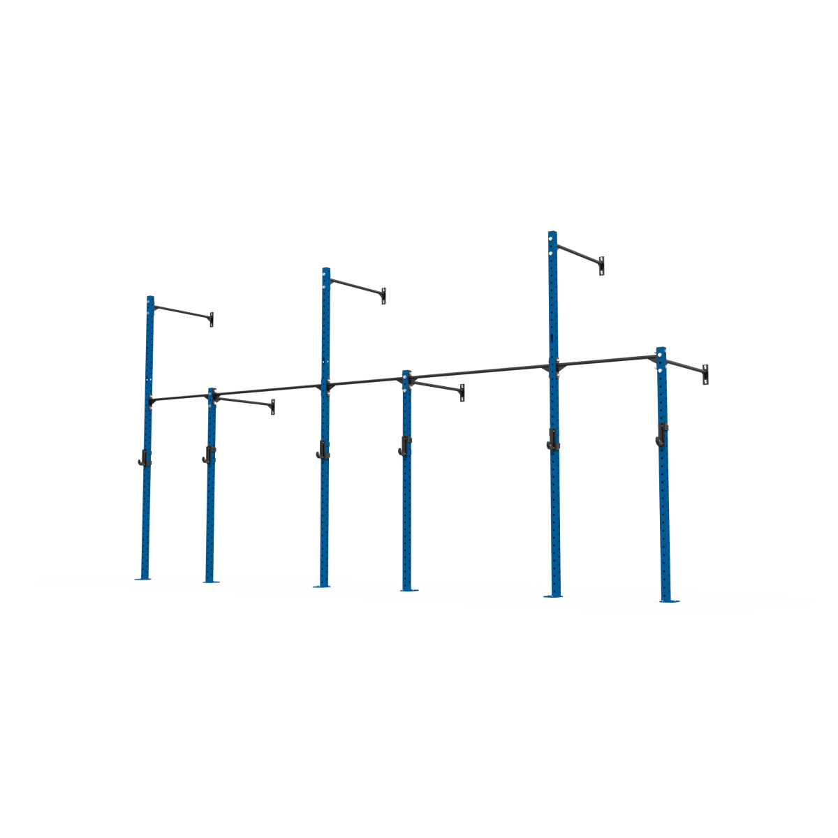 3 Series Wall Mounted High Low Rig 3 Bay | BLK BOX