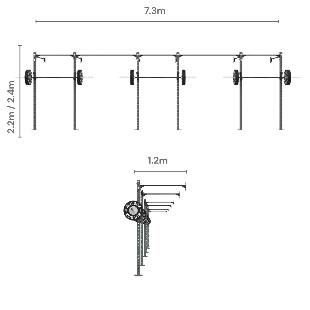 3 Series Wall Mounted Rigs | BLK BOX