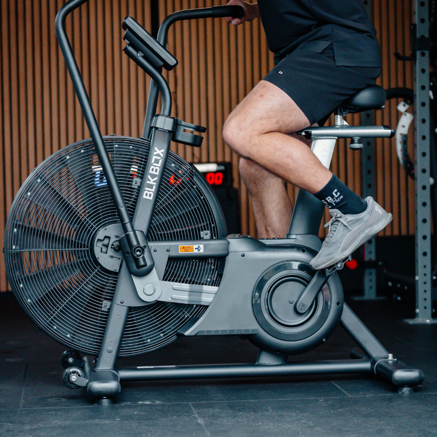 Air Bike and Curved Treadmill Cardio Bundle