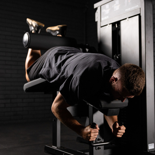BLK BOX Pin Loaded Prone Leg Curl extension