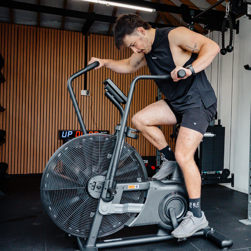 Air Bike and Curved Treadmill Cardio Bundle