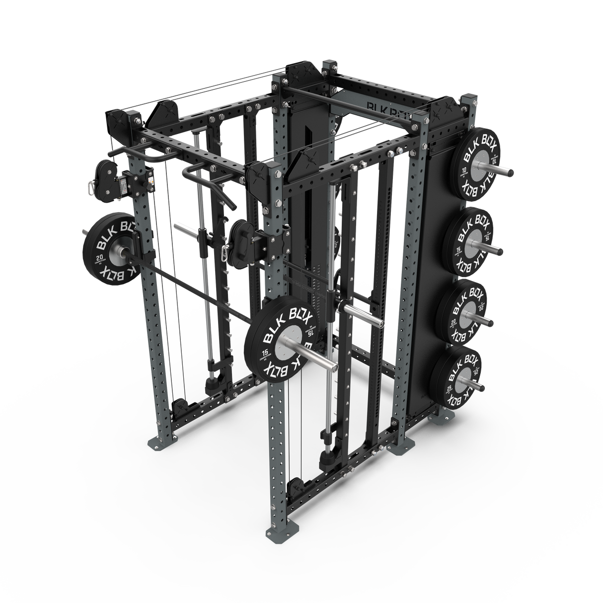 BLK BOX 3 Series Nexus Testing Rack 2.4m – side profile