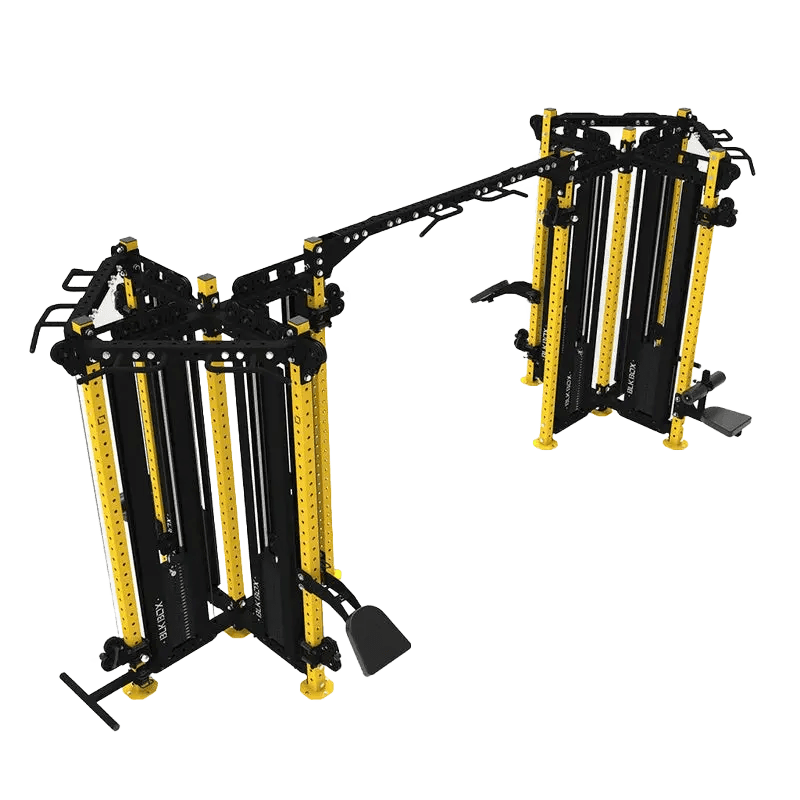 8 Station Multi - Gym Cable Machine - BLK BOX