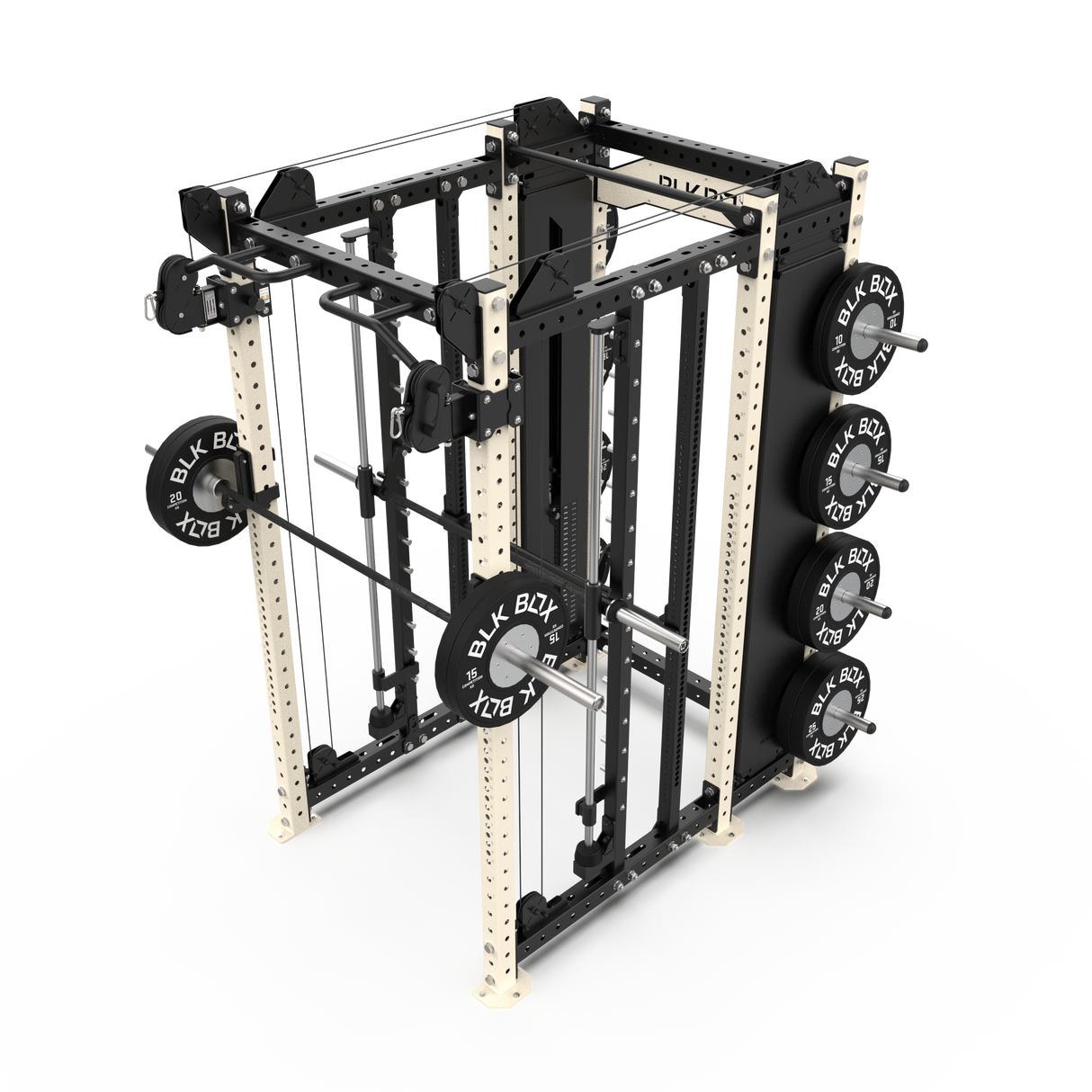 BLK BOX 5 Series Nexus Testing Rack 2.5m – side profile