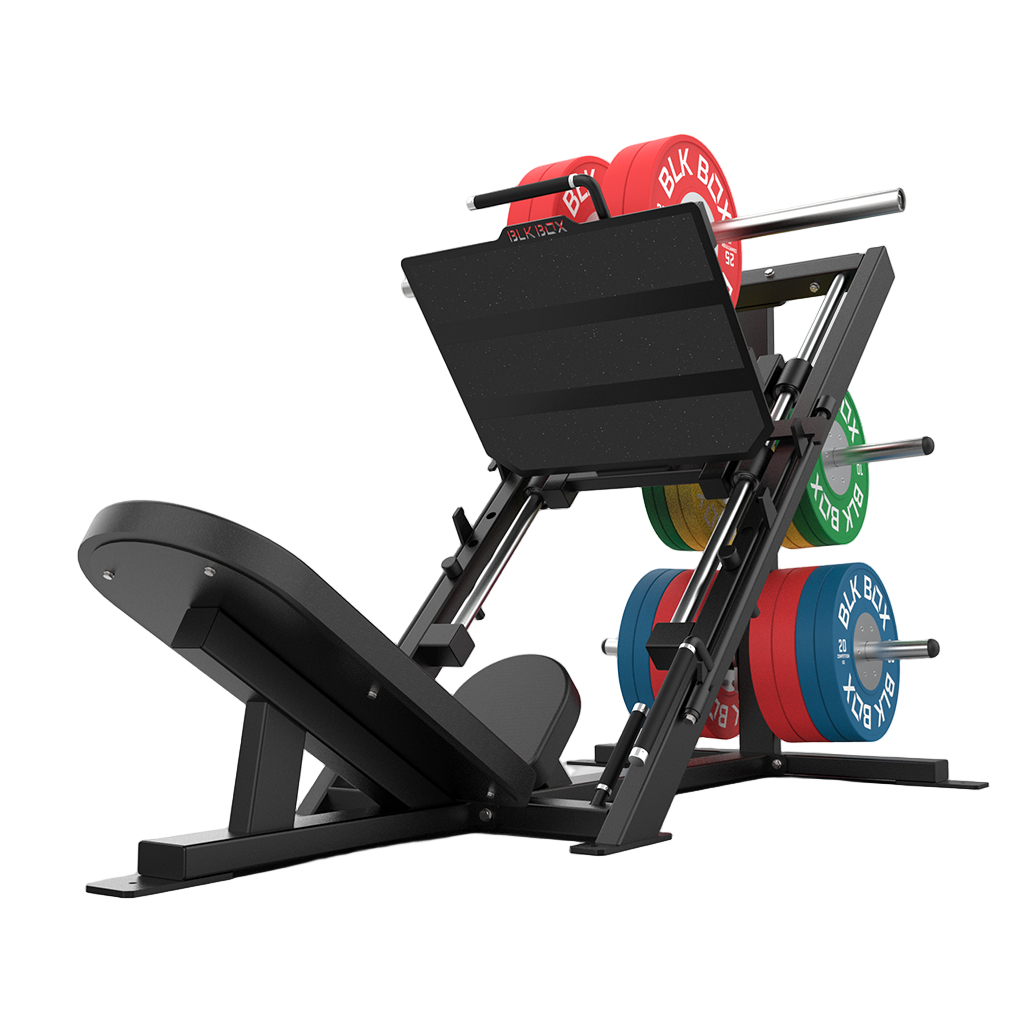 45 Plate Loaded Leg Press Machine Strength Machines BLK BOX