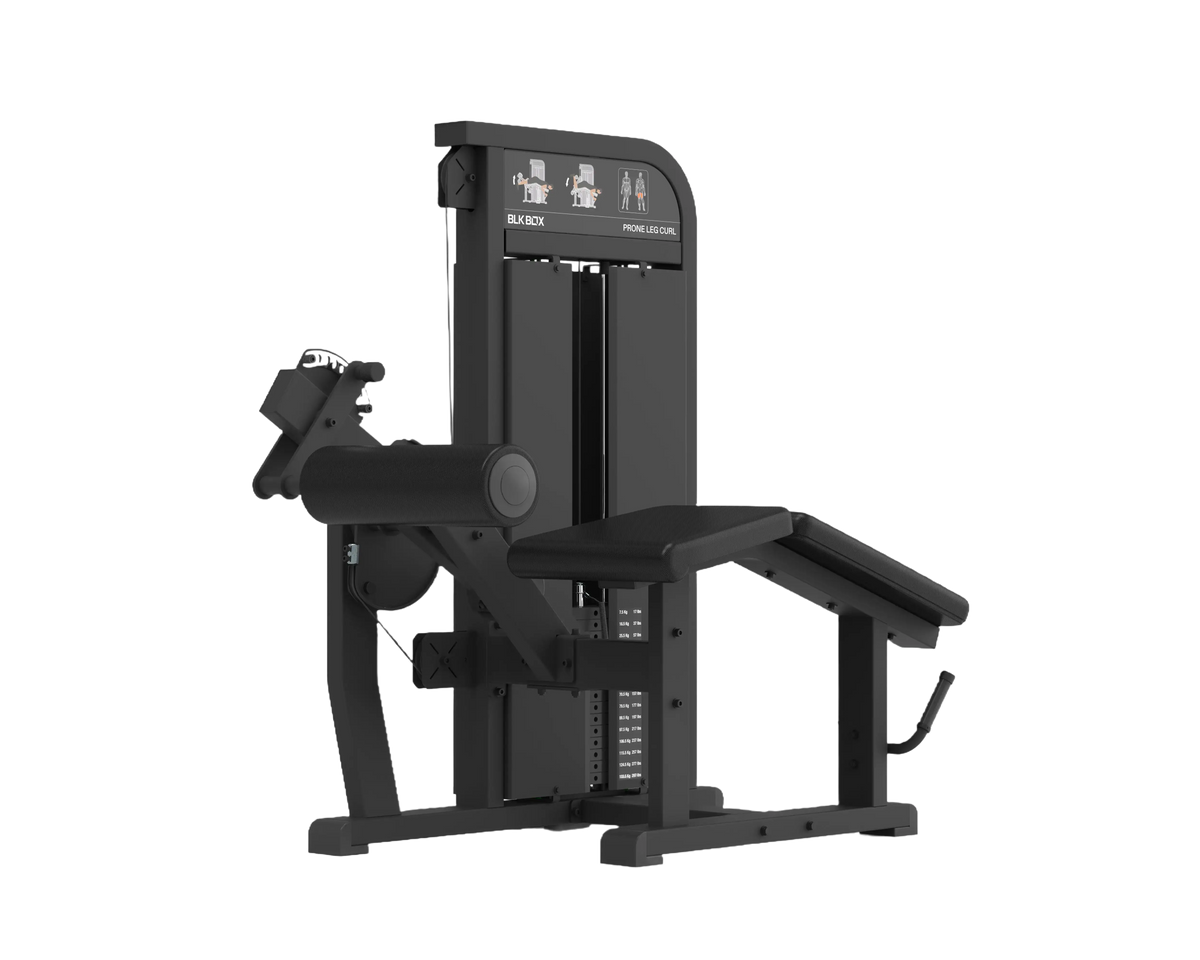 BLK BOX Pin Loaded Prone Leg Curl