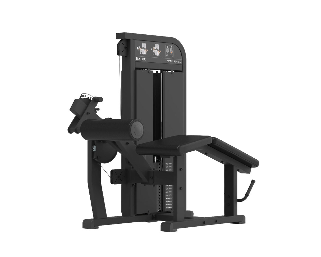 BLK BOX Pin Loaded Prone Leg Curl