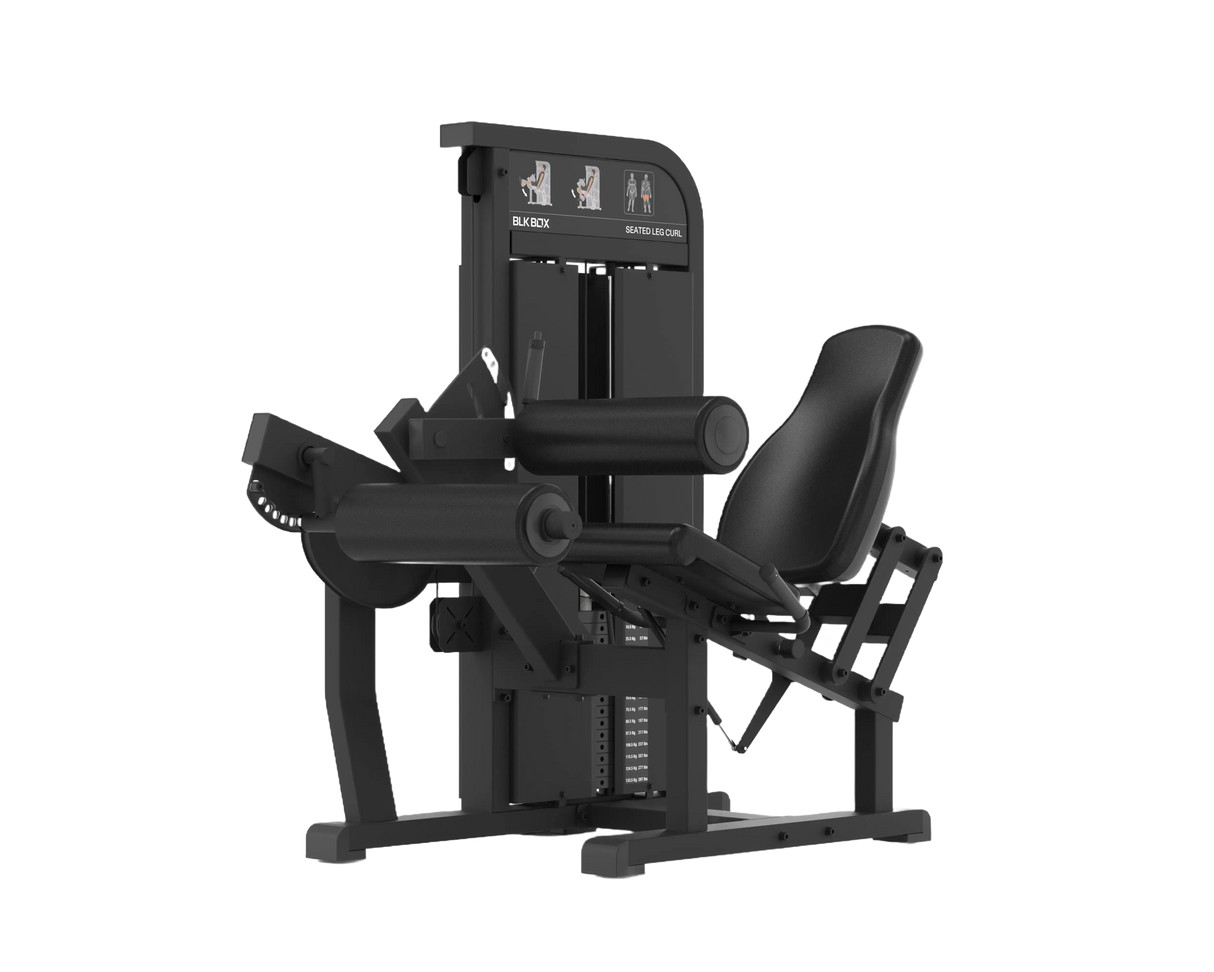 BLK BOX Pin Loaded Seated Leg Curl