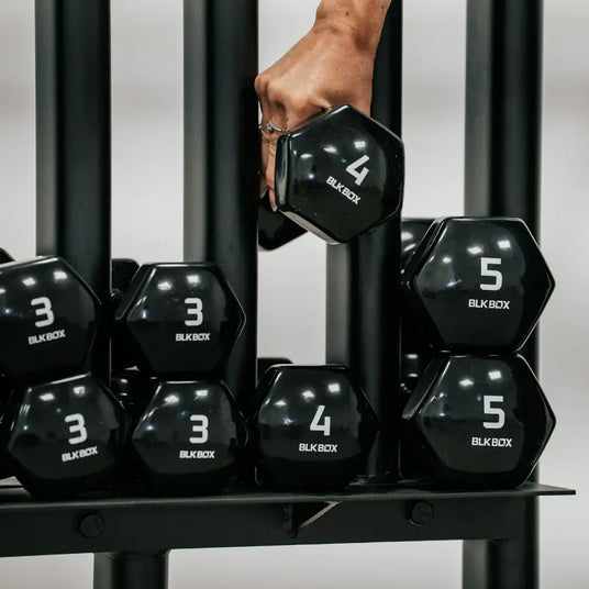 BLK BOX Studio Vinyl Dumbbell Storage