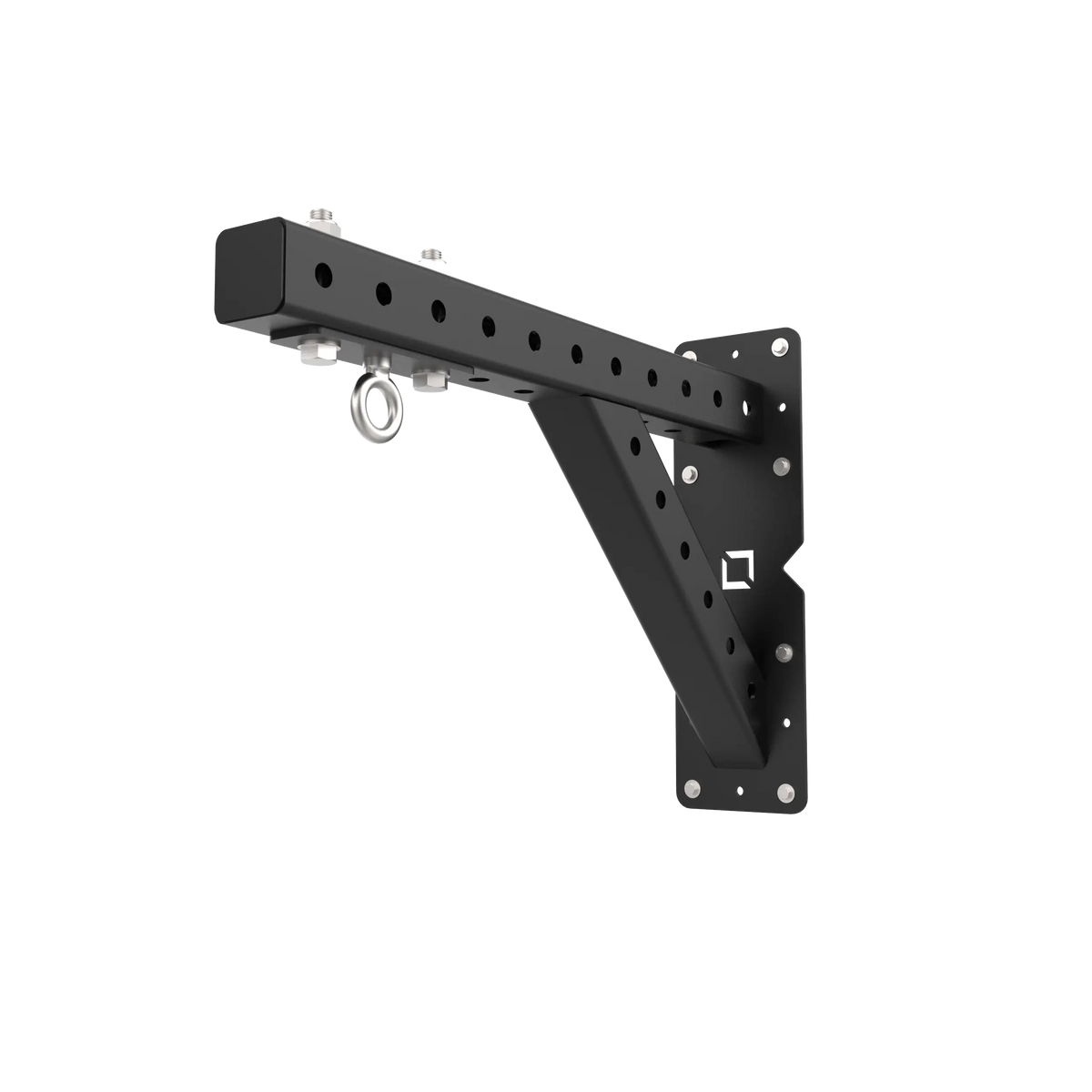 BLK BOX Wall Mounted Boxing Bag Arm Low Angle