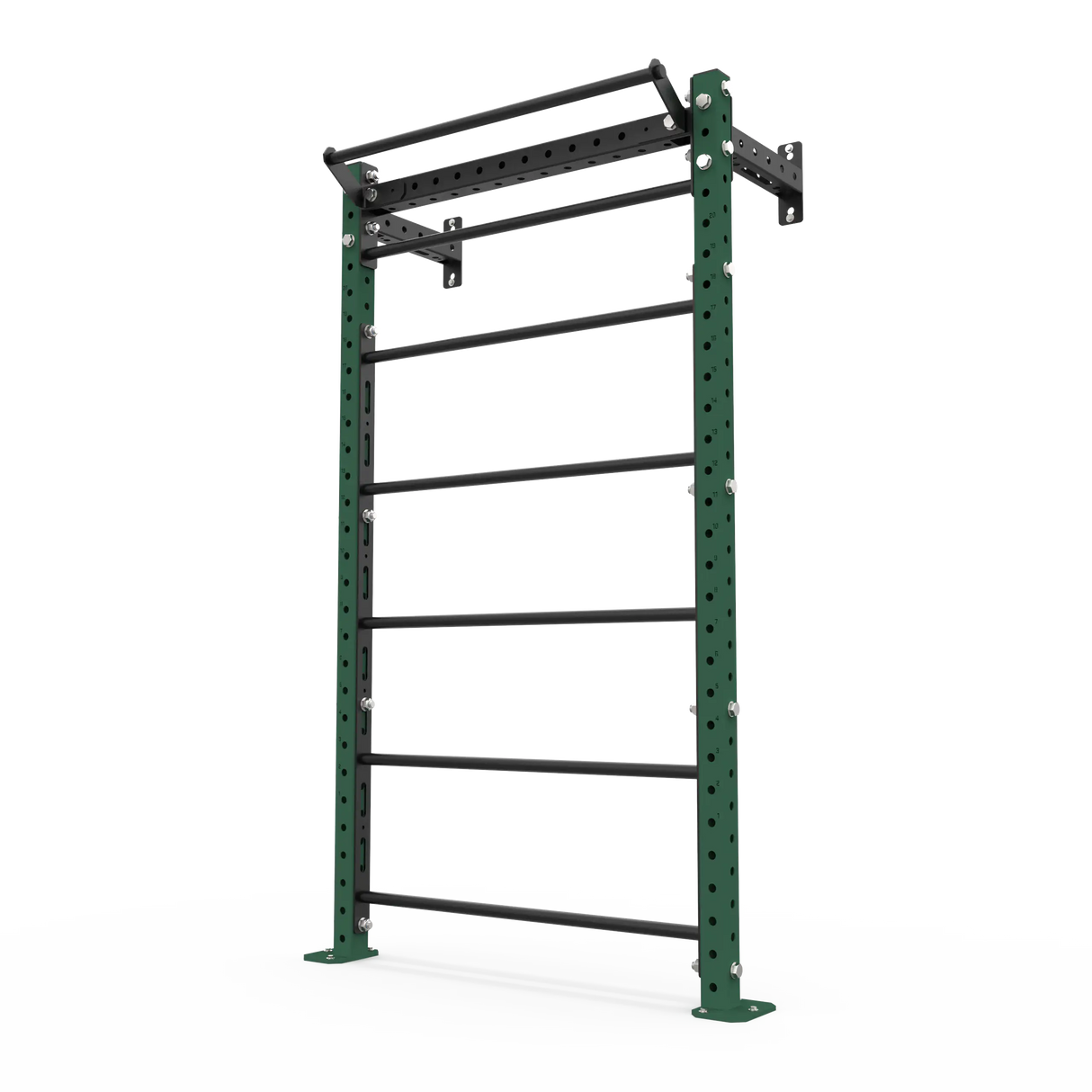 BLK BOX Wall Mounted Stall Bars 2.2m Forest Green