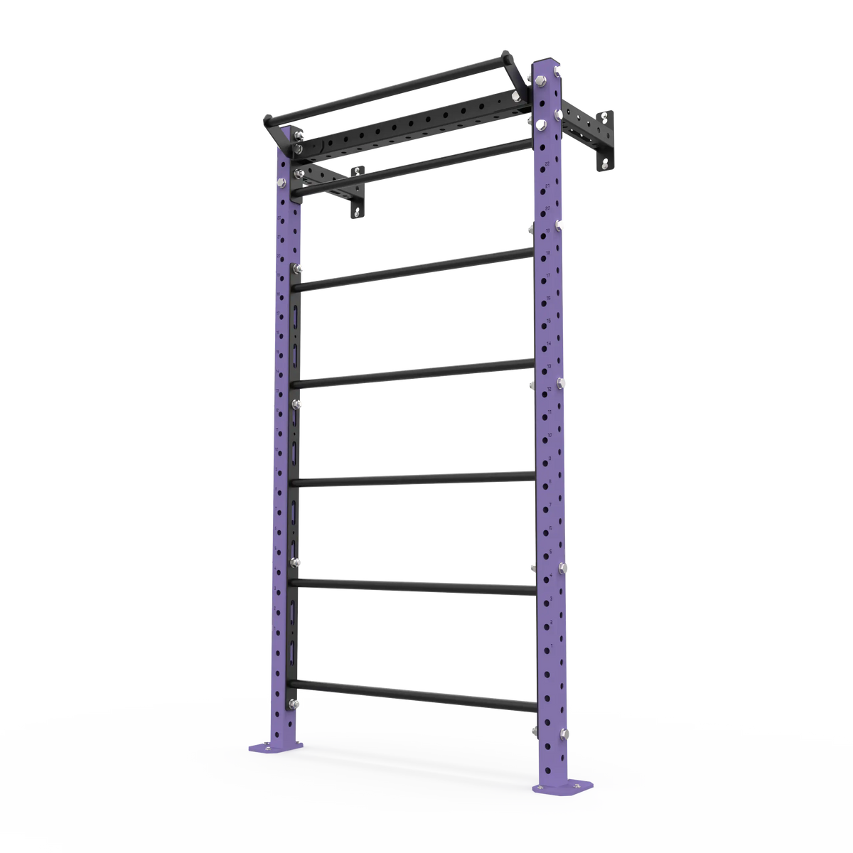 BLK BOX Wall Mounted Stall Bars 2.4m Purple Lilac
