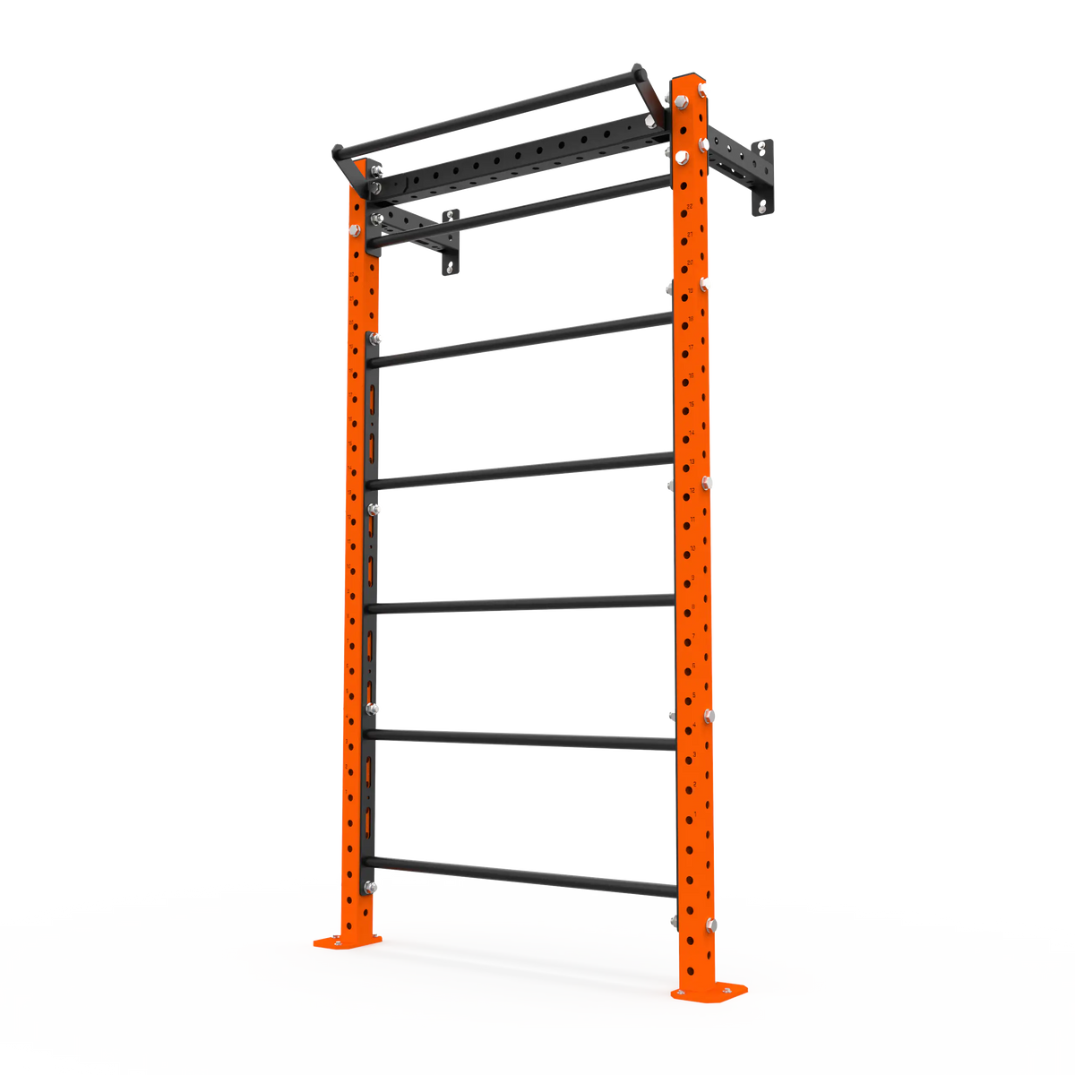 BLK BOX Wall Mounted Stall Bars 2.4m Burnt Orange