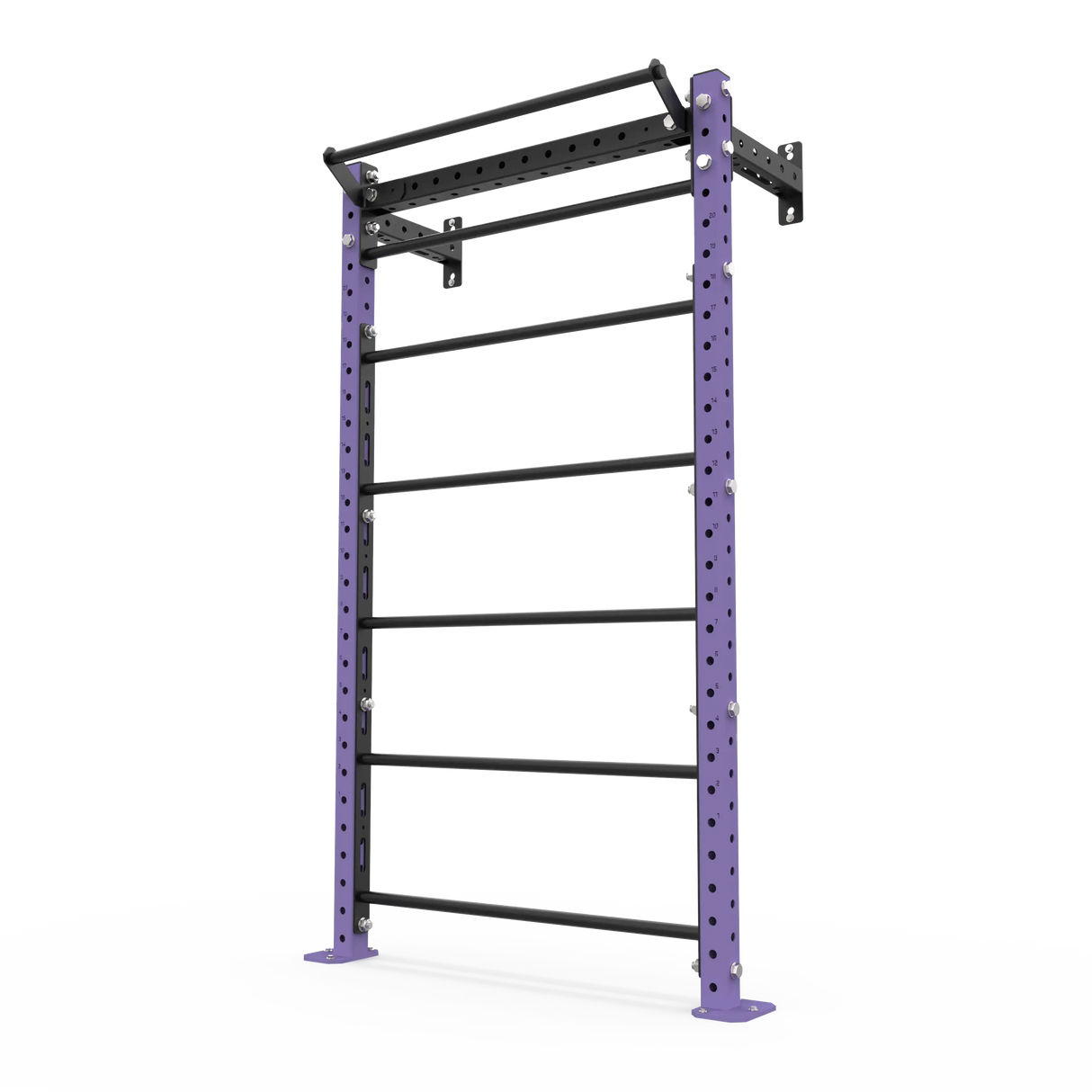 BLK BOX Wall Mounted Stall Bars 2.2m Purple Lilac