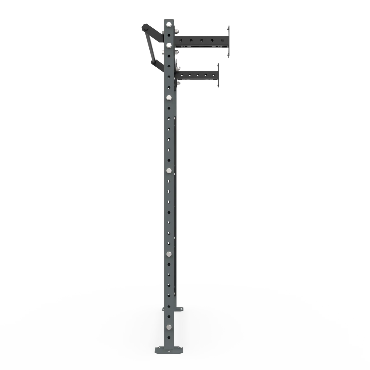 BLK BOX Wall Mounted Stall Bars side angle