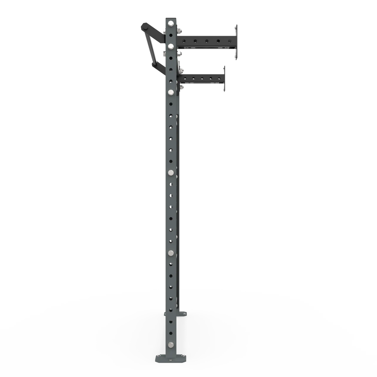 BLK BOX Wall Mounted Stall Bars side view