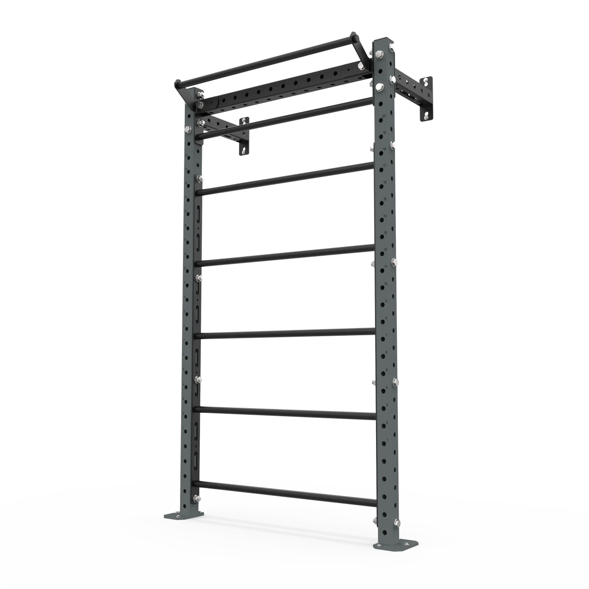 BLK BOX Wall Mounted Stall Bars side angle