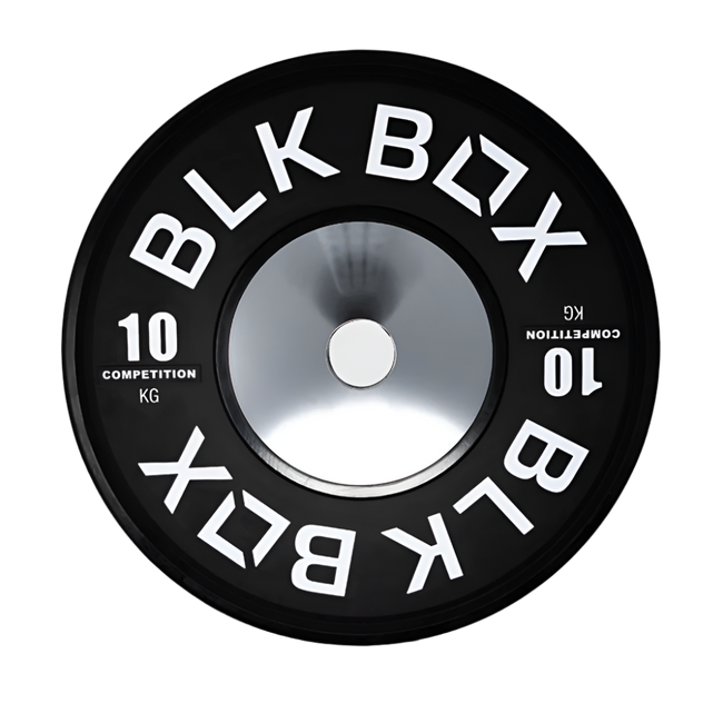 Black Competition Weight Plate-Weight Plates-BLK BOX
