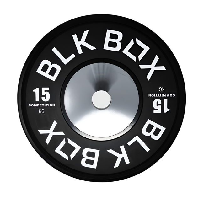 Black Competition Weight Plate-Weight Plates-BLK BOX
