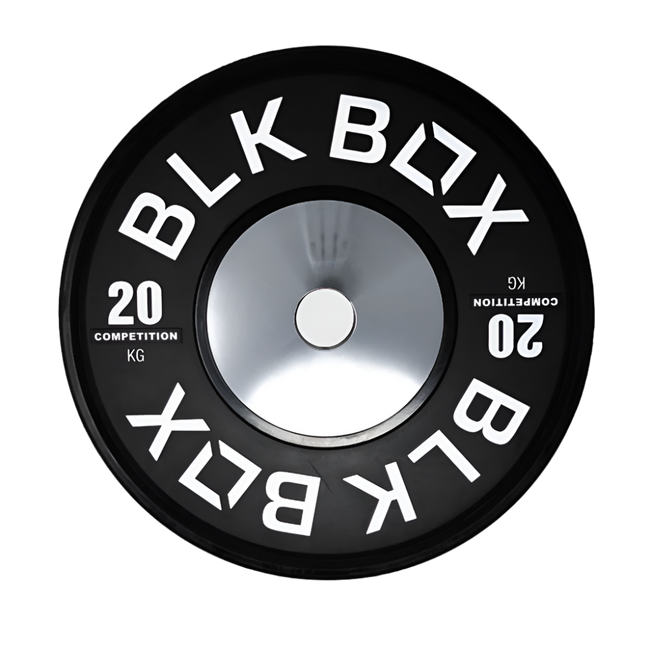 Black Competition Weight Plate-Weight Plates-BLK BOX