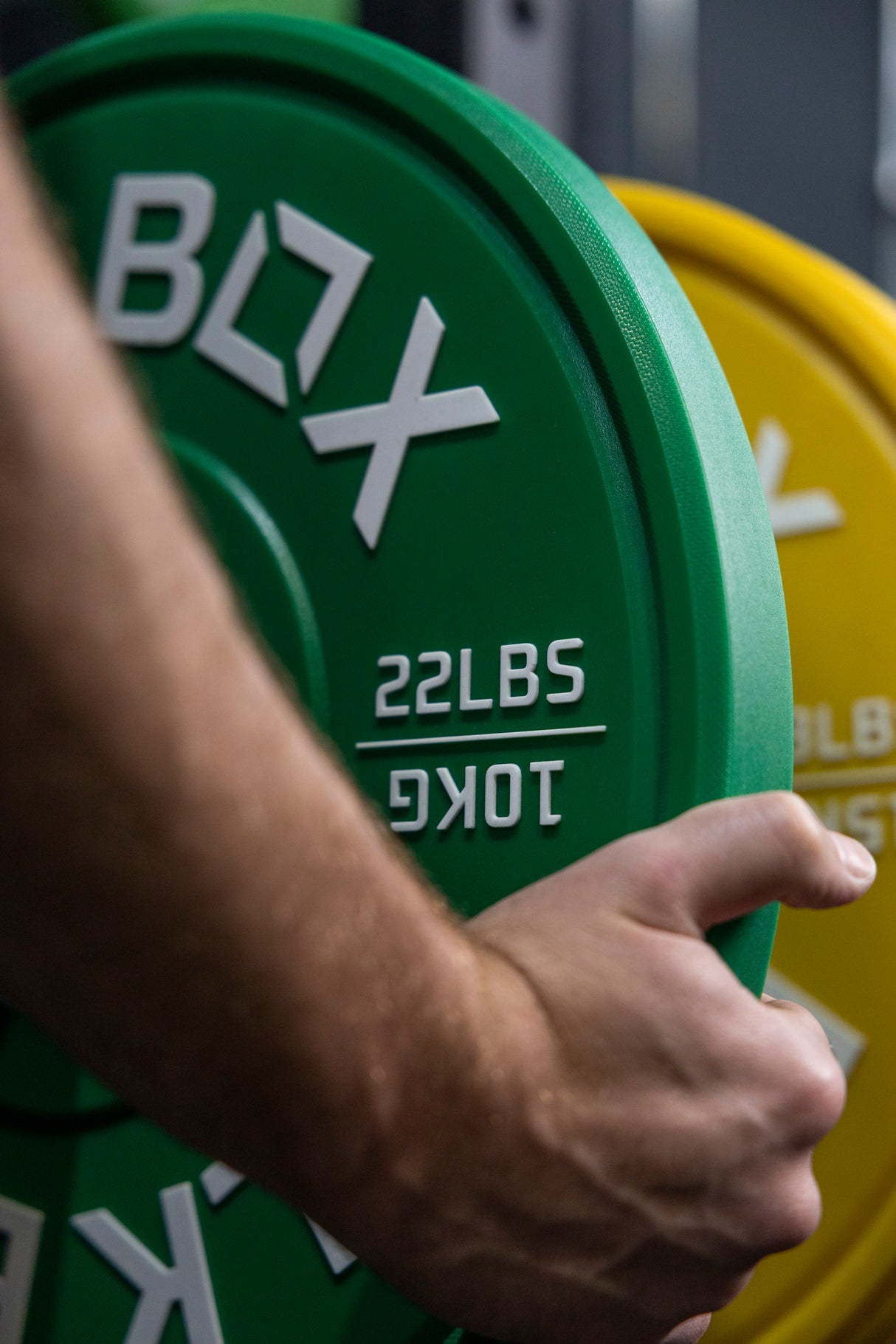 Coloured Urethane Weight Plates