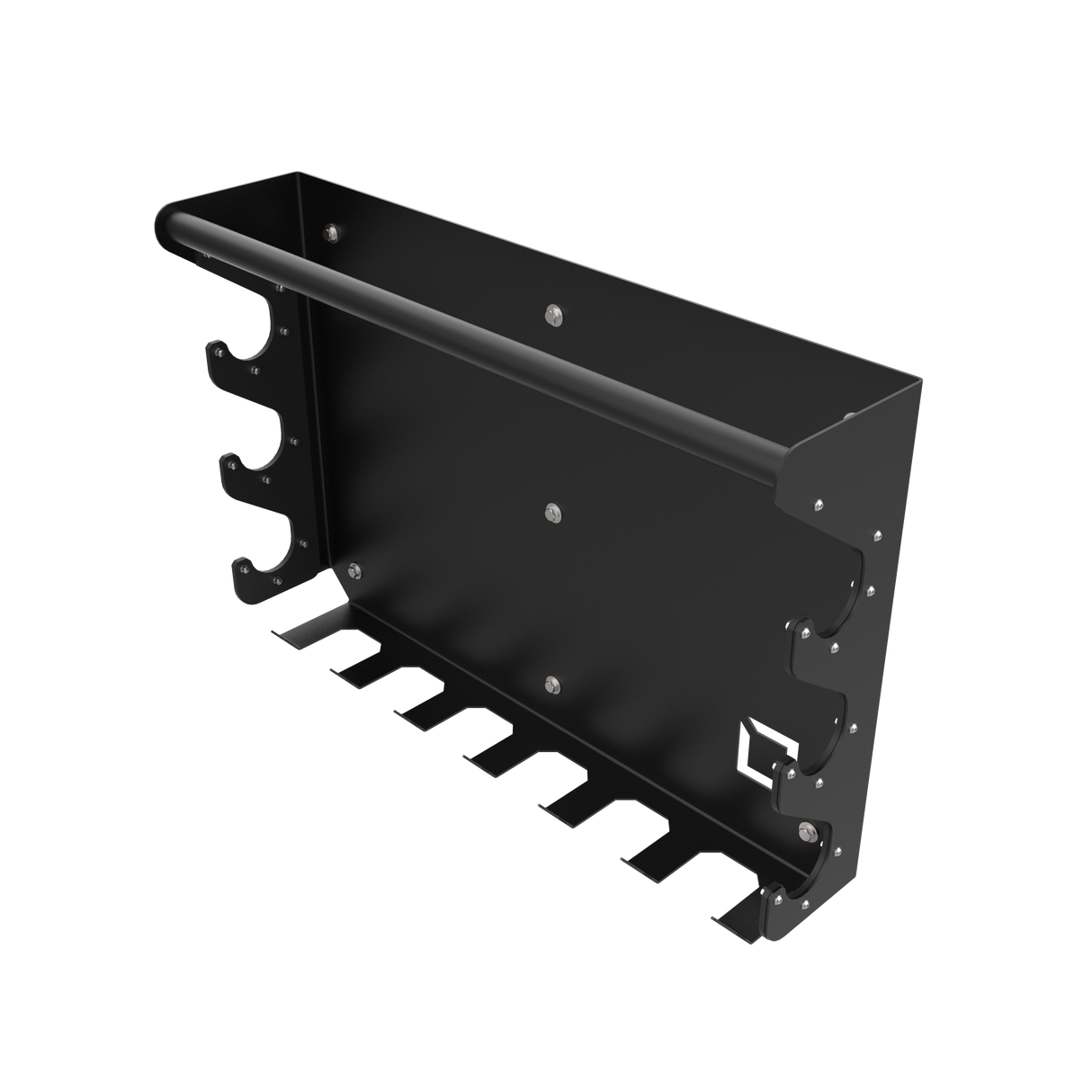 Wall Mounted Multi Storage-Weight Plate Storage-BLK BOX