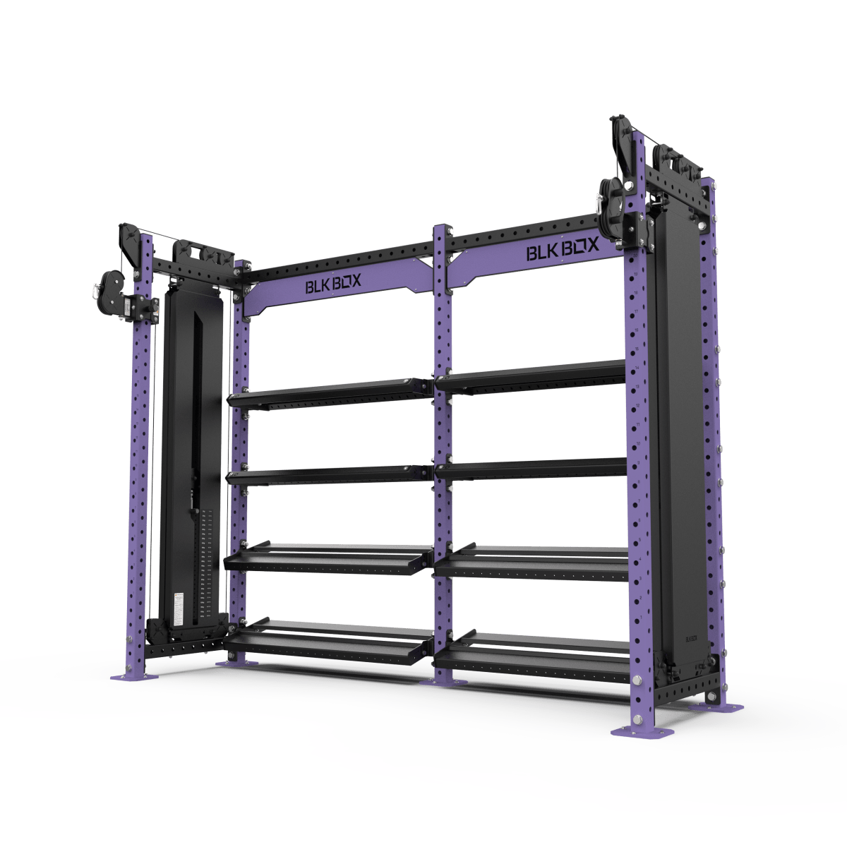 Cable Storage System (1.5m) - 2 Bay | BLK BOX