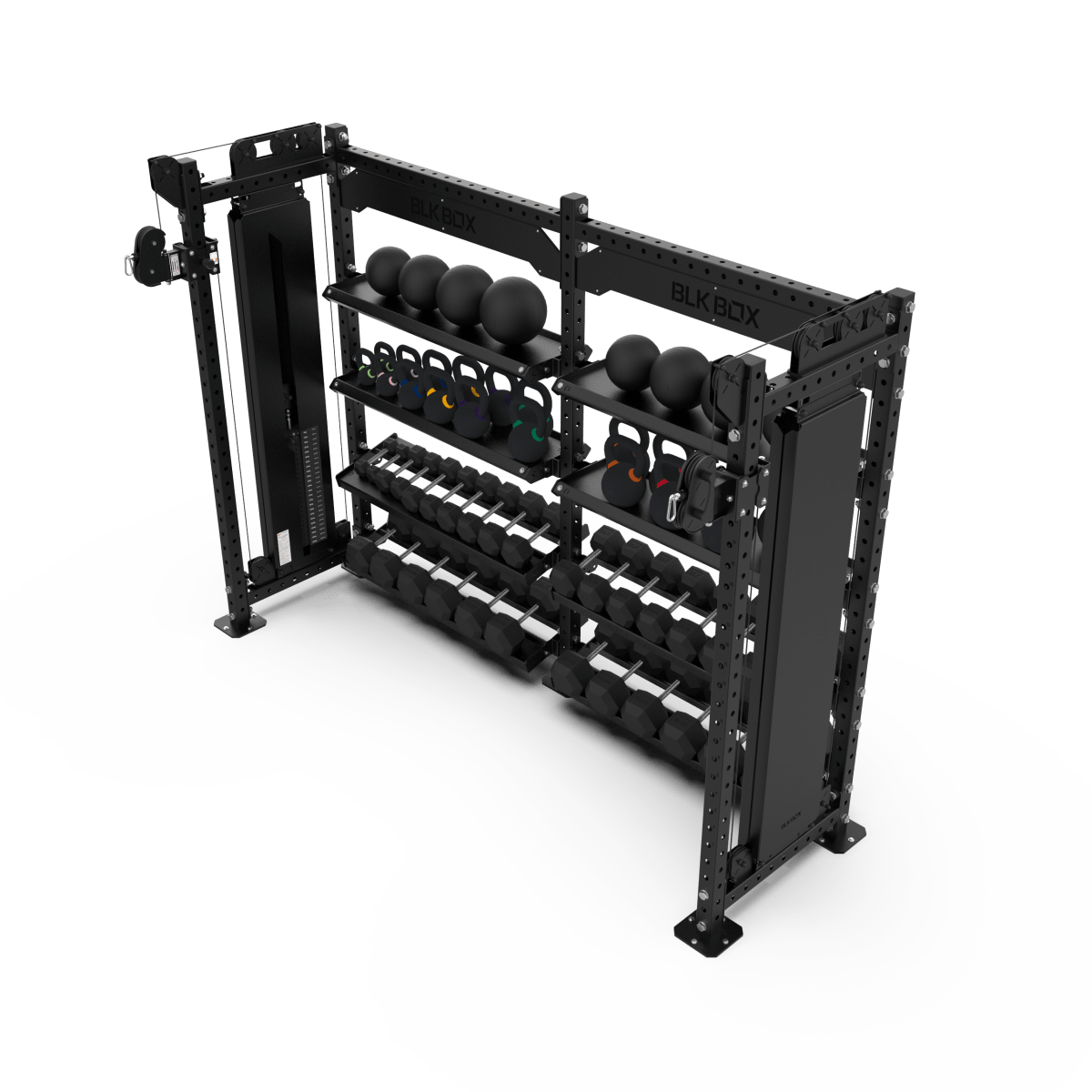 Cable Storage System (1.5m) - 2 Bay | BLK BOX
