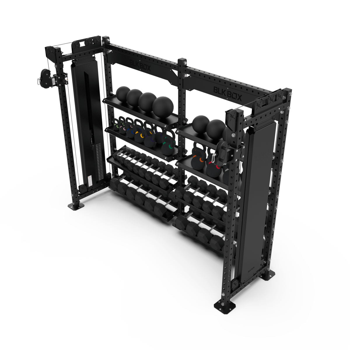 Cable Storage System (1.5m) - 2 Bay | BLK BOX