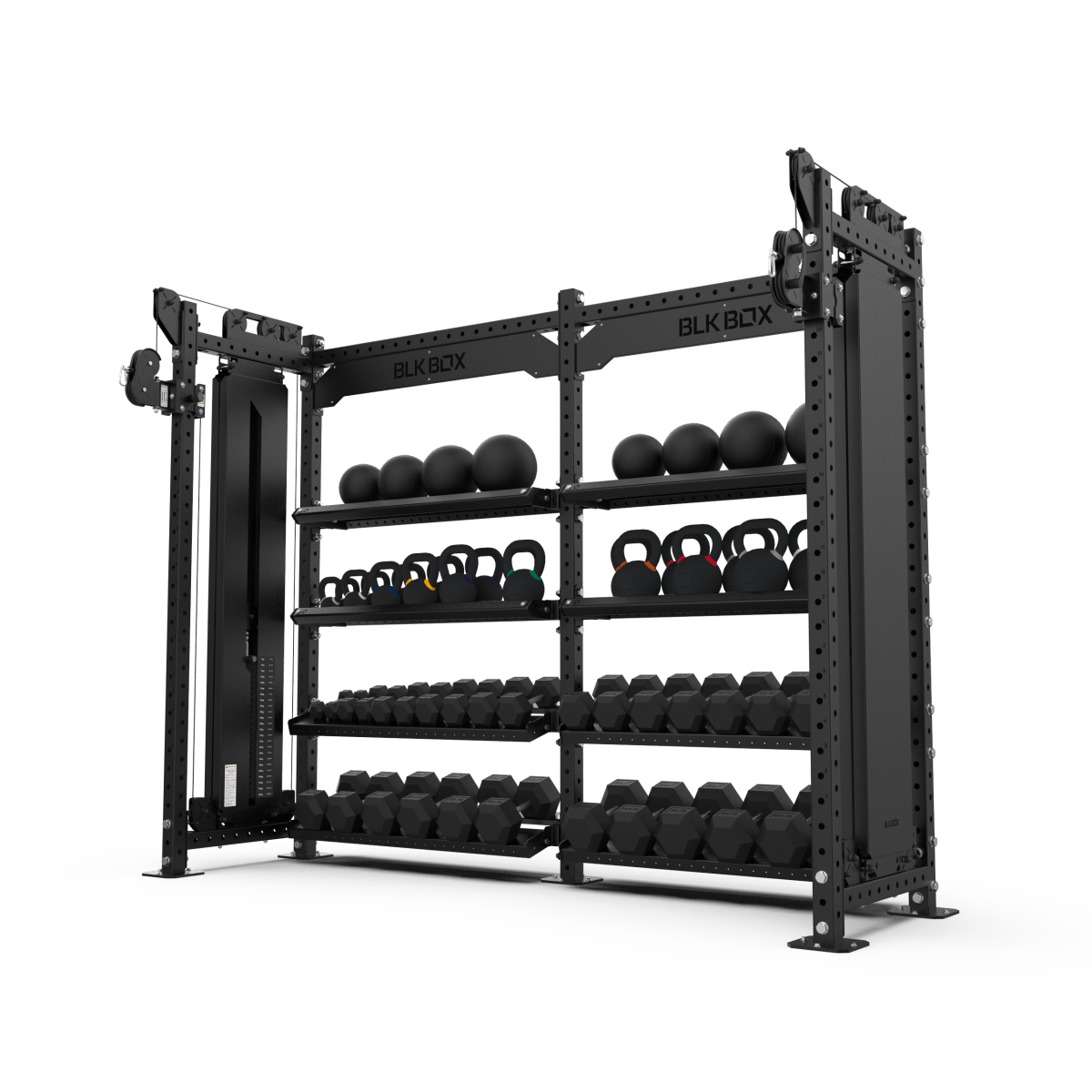 Cable Storage System (1.5m) - 2 Bay | BLK BOX