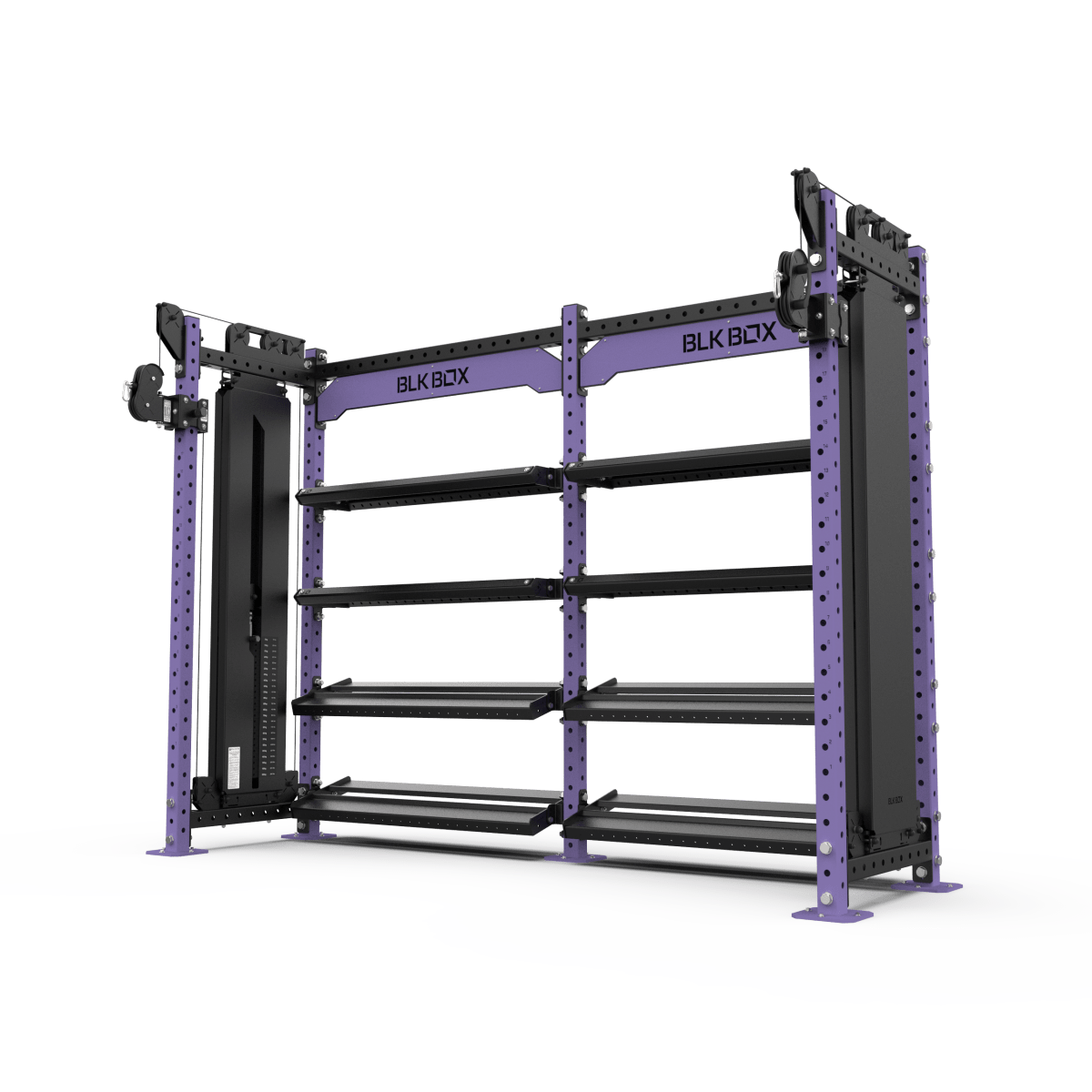 Cable Storage System (1.5m) - 2 Bay | BLK BOX