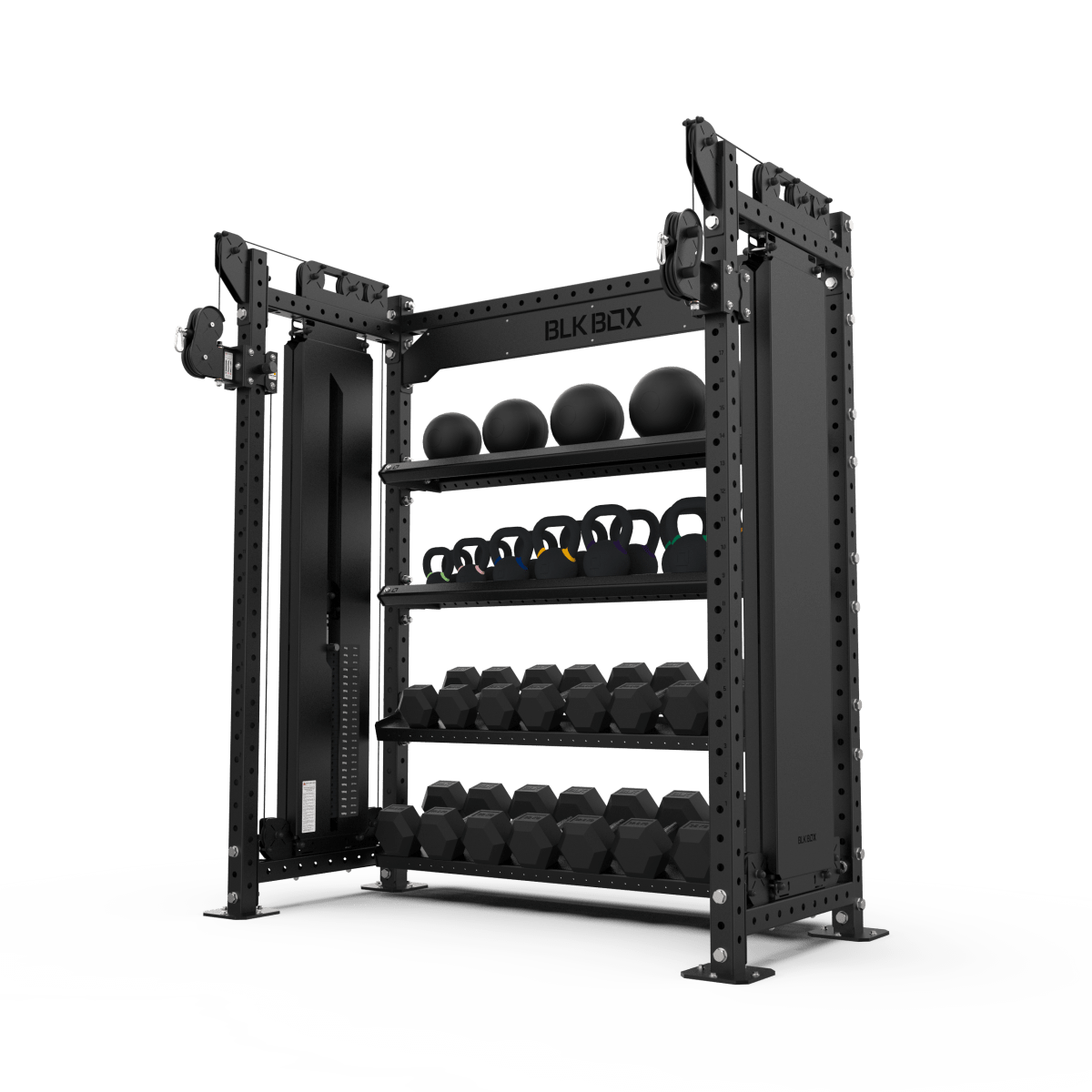 Cable Storage System (1.8m) - 1 Bay | BLK BOX