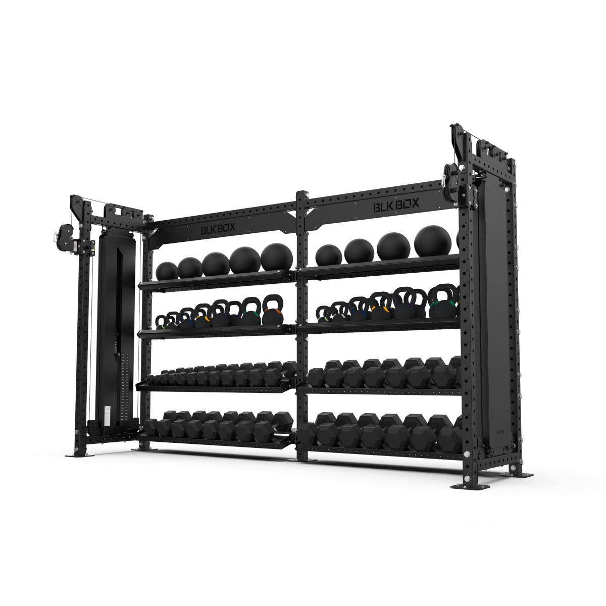 Cable Storage System (1.8m) - 2 Bay | BLK BOX
