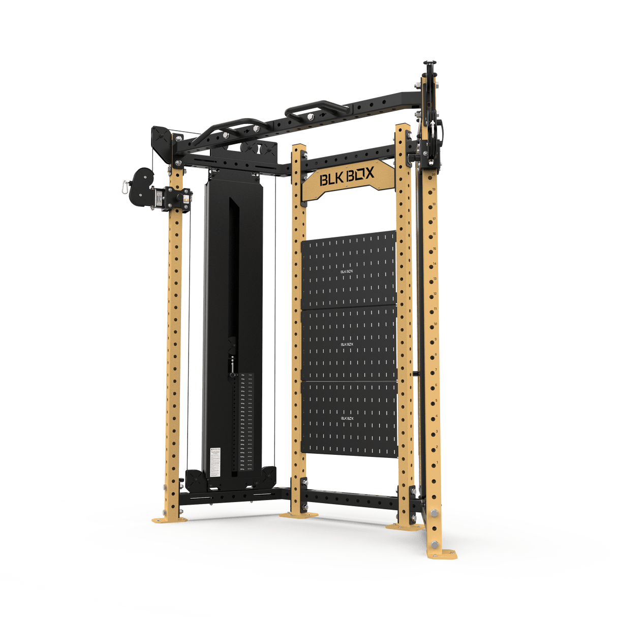 Dual Adjustable Pulley - BLK BOX